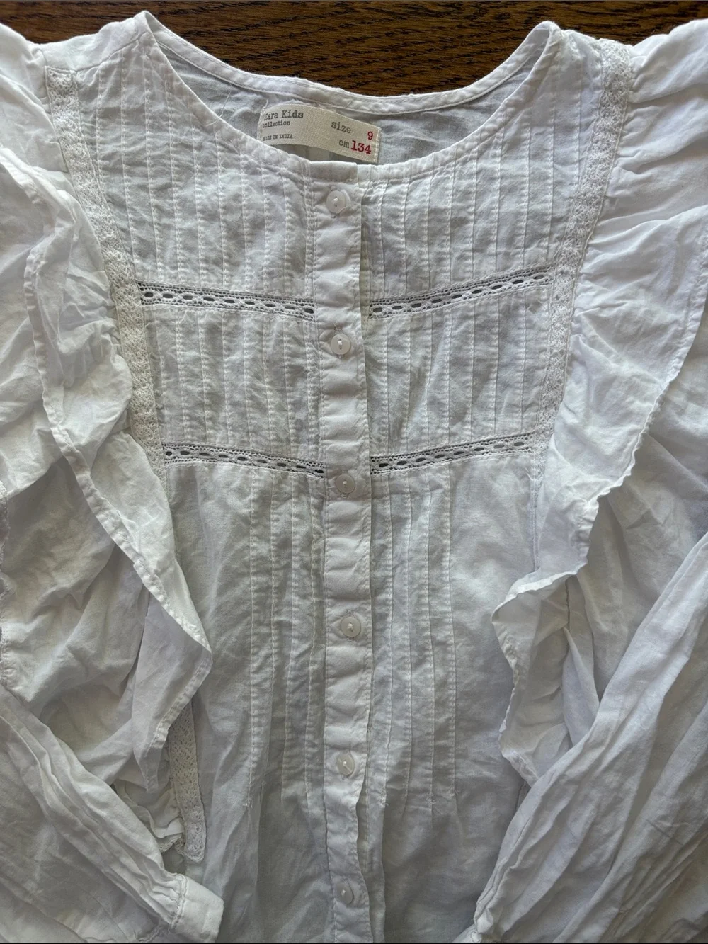 Zara lightweight white